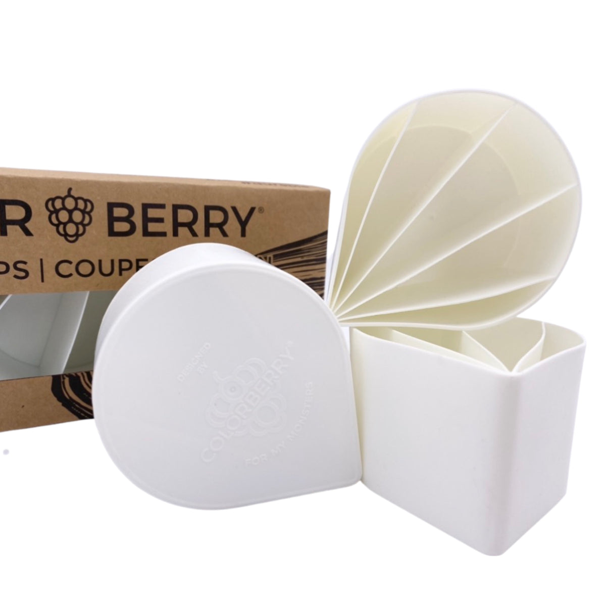 RIBBONCUPS (3 styles in a set) - COLORBERRY & JESIN