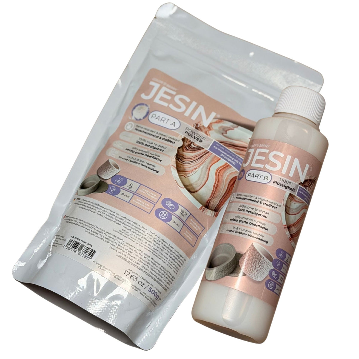 JESIN® Gießpulver – einzigartig, bruchsicher, Made in Germany