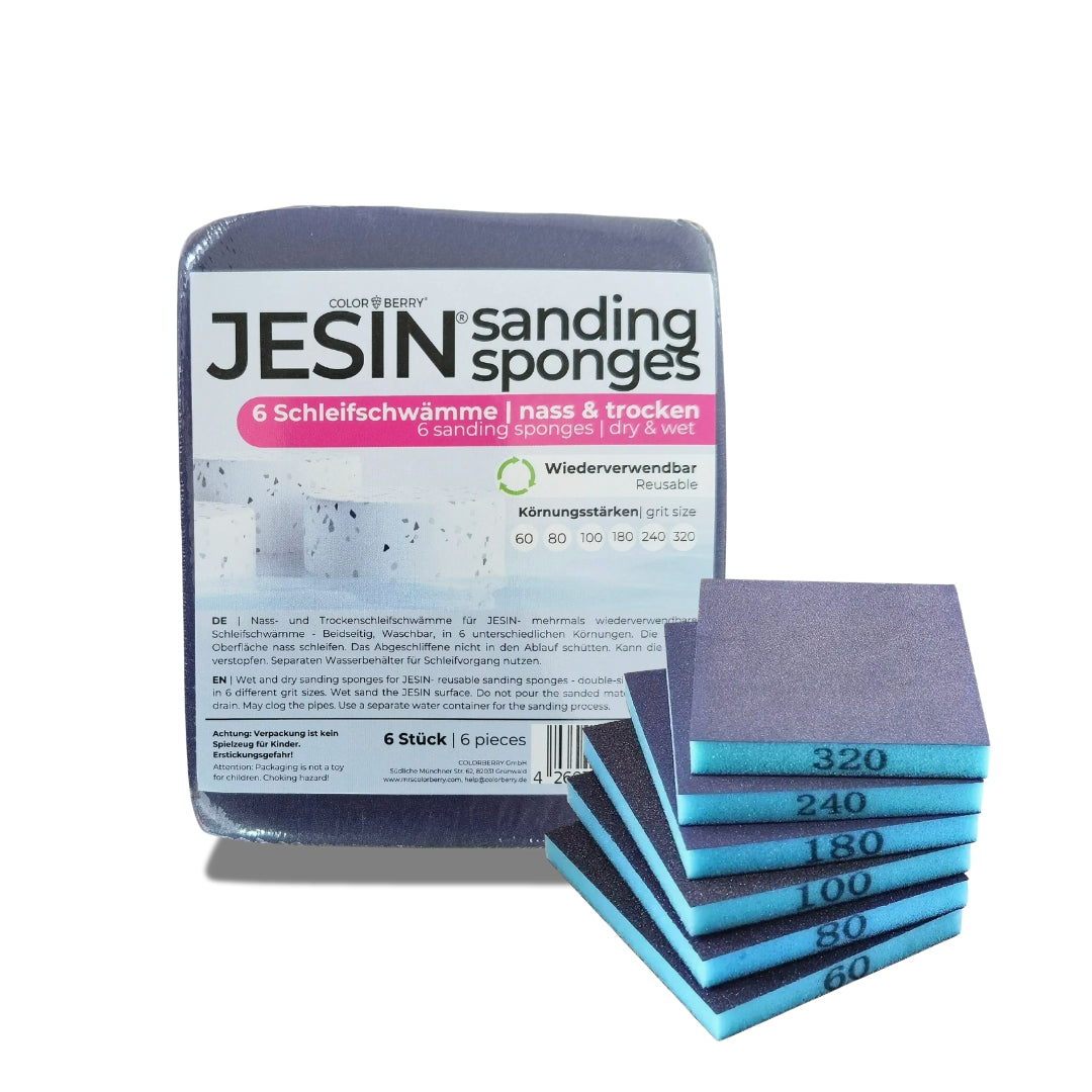 JESIN sanding sponges - 6er Set