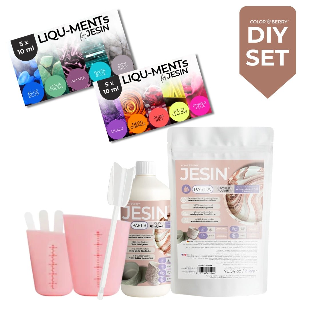 DIY Set JESIN - FarbenLiebe (18 - teilig) - COLORBERRY & JESIN