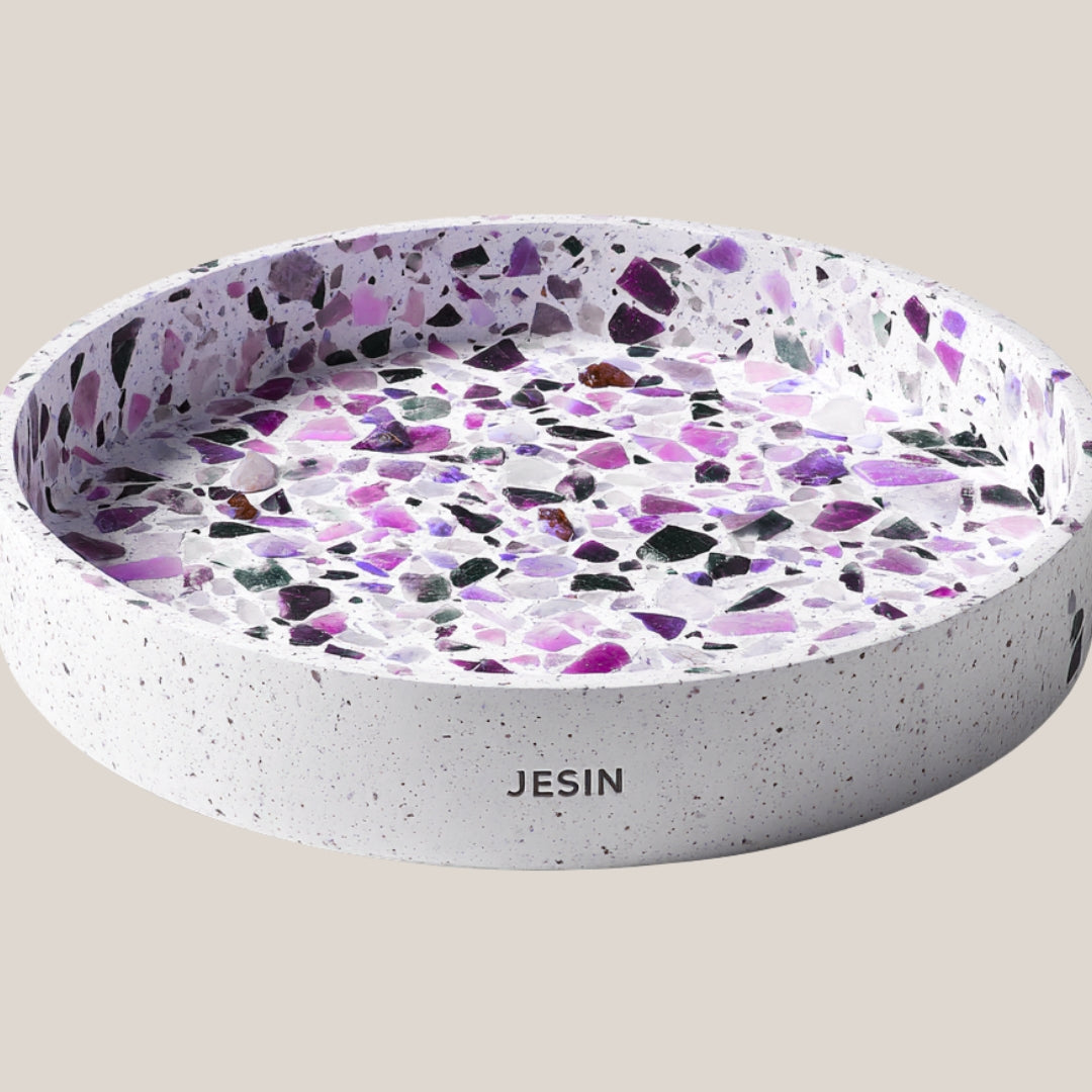 DIY Set JESIN - AMETHYST GEMAZZO Schale ( 10-teilig)