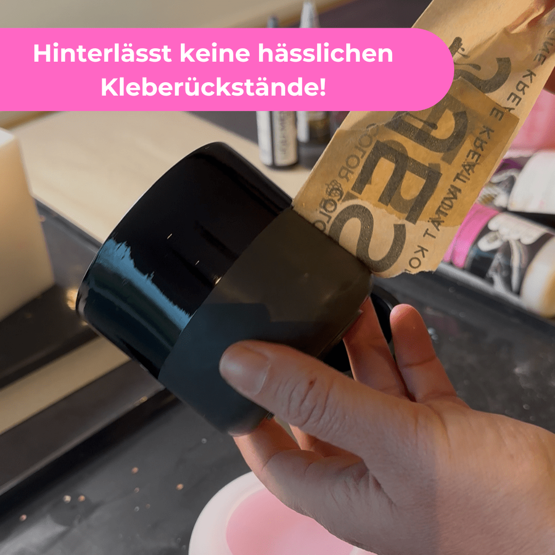 umweltfreundliches Papierklebeband für JESIN - COLORBERRY & JESIN