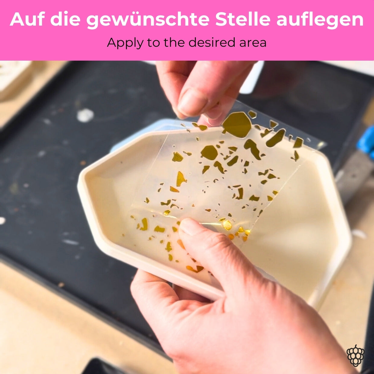 Terrazzo-Sticker - 5 Stück