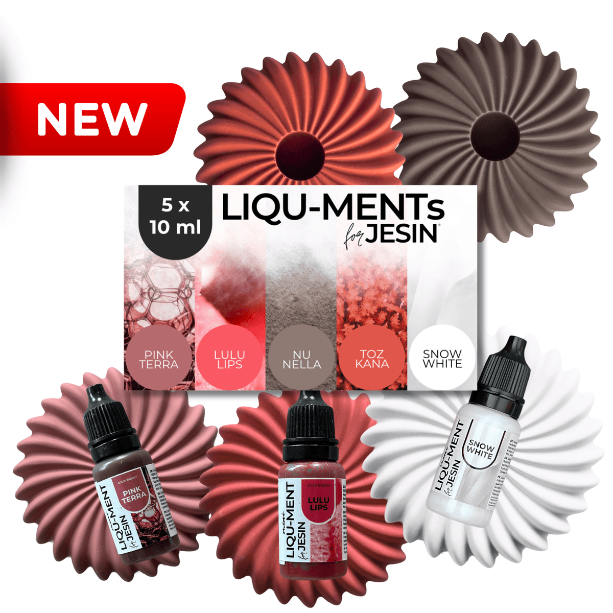 LIQU - MENTs Set "Calm" (5 x 10 ml) - COLORBERRY & JESIN