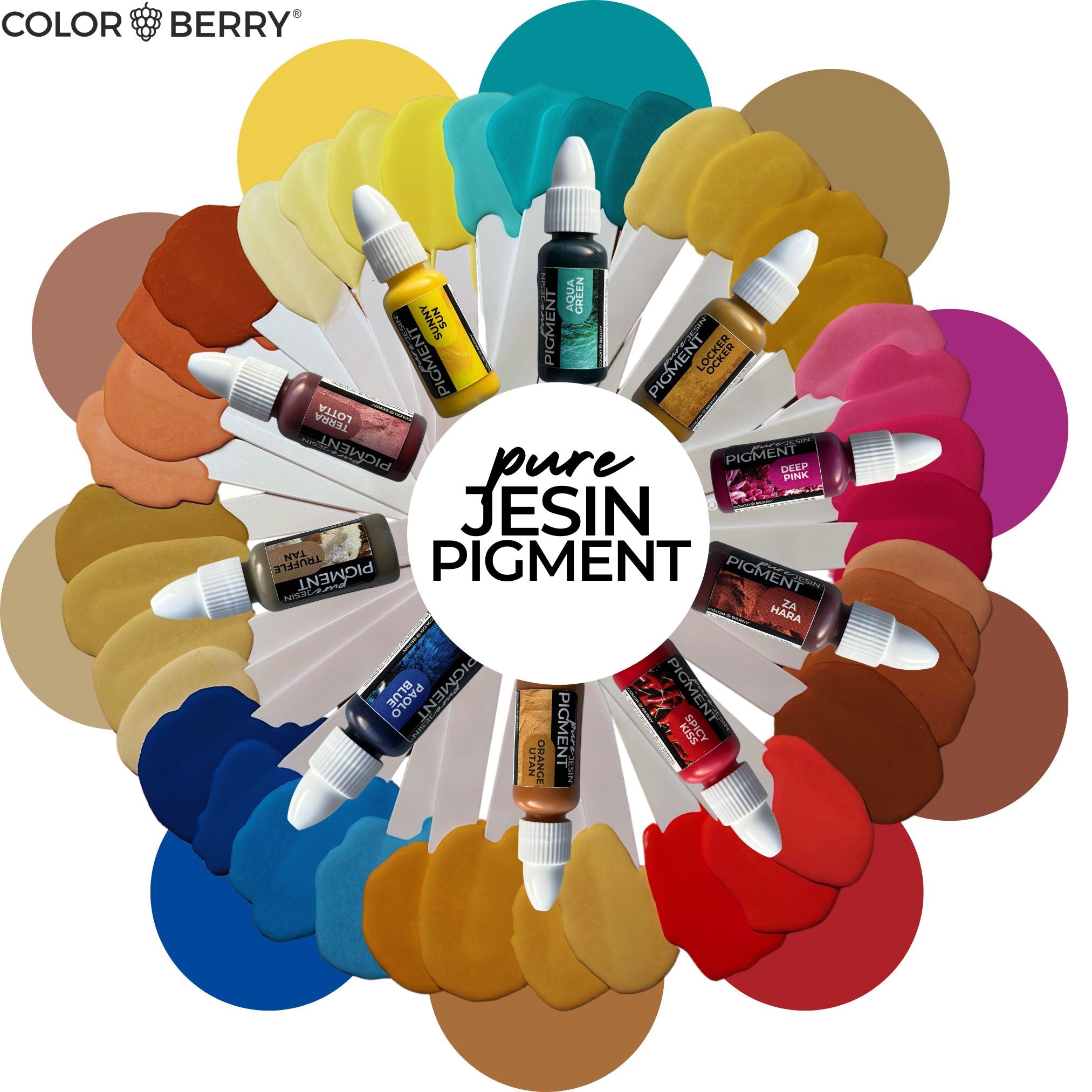 pure JESIN Pigments - 10 ml - COLORBERRY & JESIN