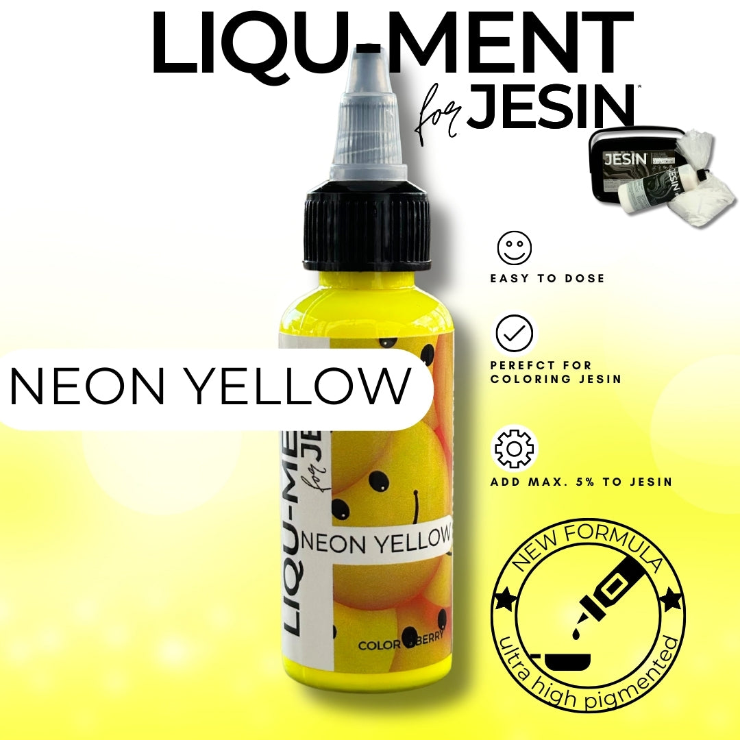 LIQU-MENT for JESIN -  NEON YELLOW - 50 ml