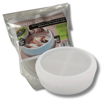 JESIN DIY CANDLE BOWL - Silikonform Schale für große Kerzen