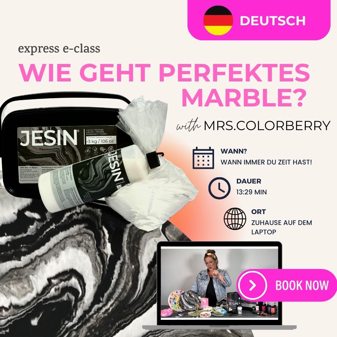 E-CLASS *deutsch* - perfektes Marbling mit JESIN