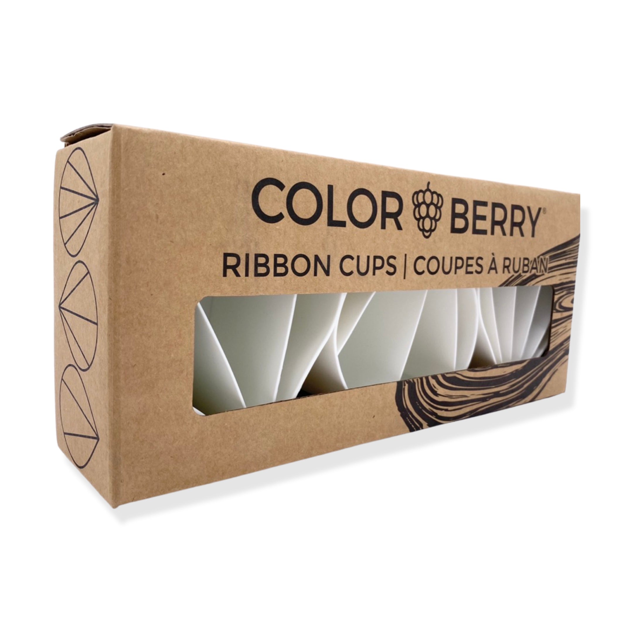 RIBBONCUPS (3 styles in a set) - COLORBERRY &amp; JESIN
