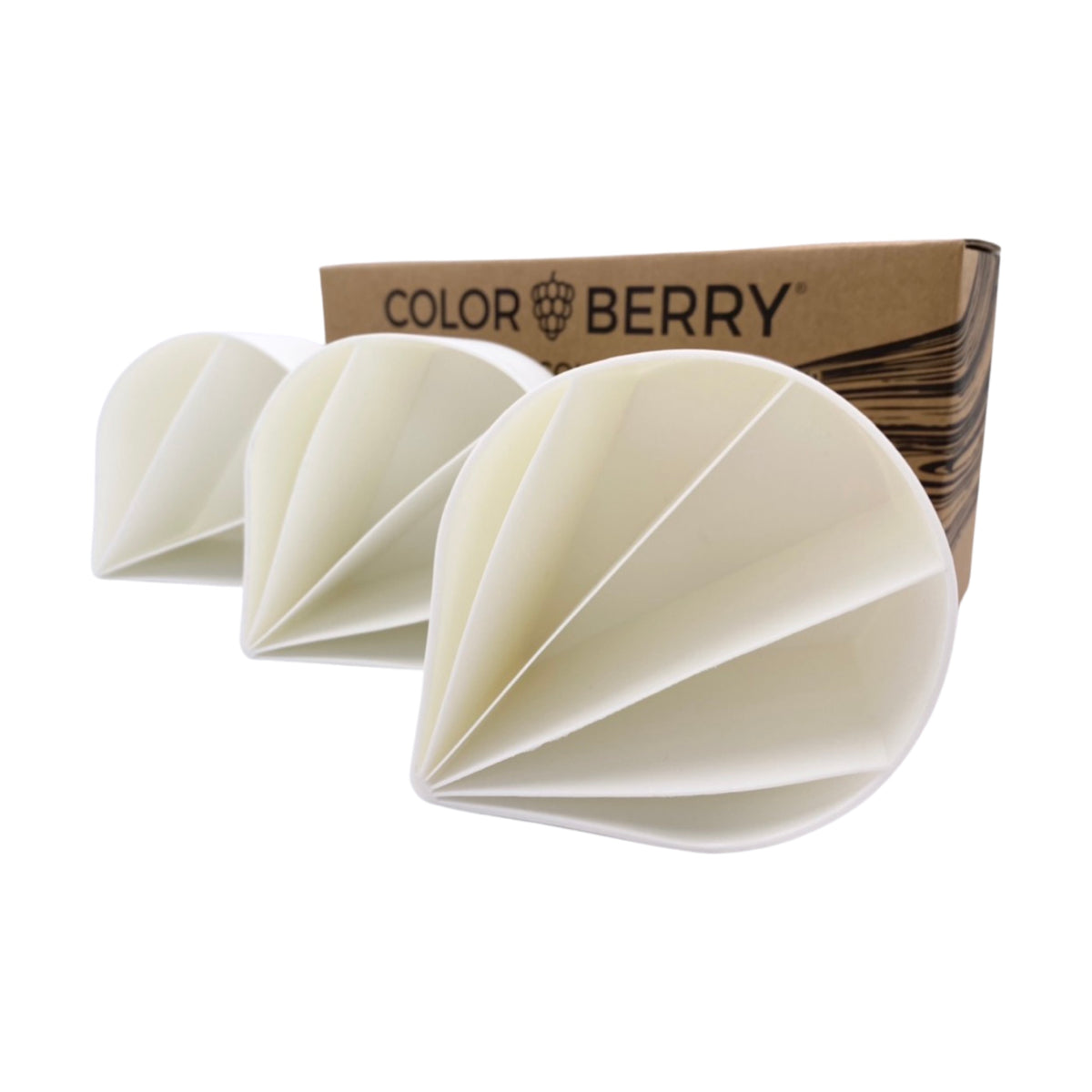 RIBBONCUPS (3 styles in a set) - COLORBERRY &amp; JESIN