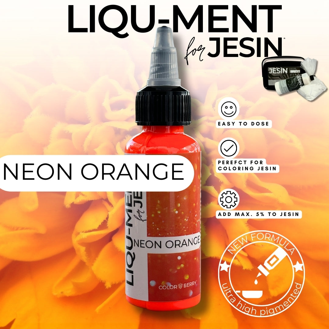 LIQU-MENT for JESIN -  NEON ORANGE - 50 ml