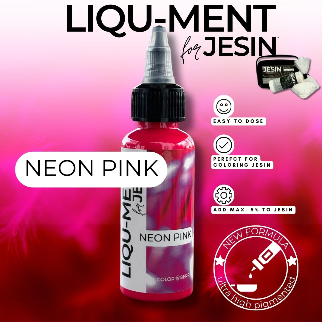 LIQU-MENT for JESIN -  NEON PINK - 50 ml