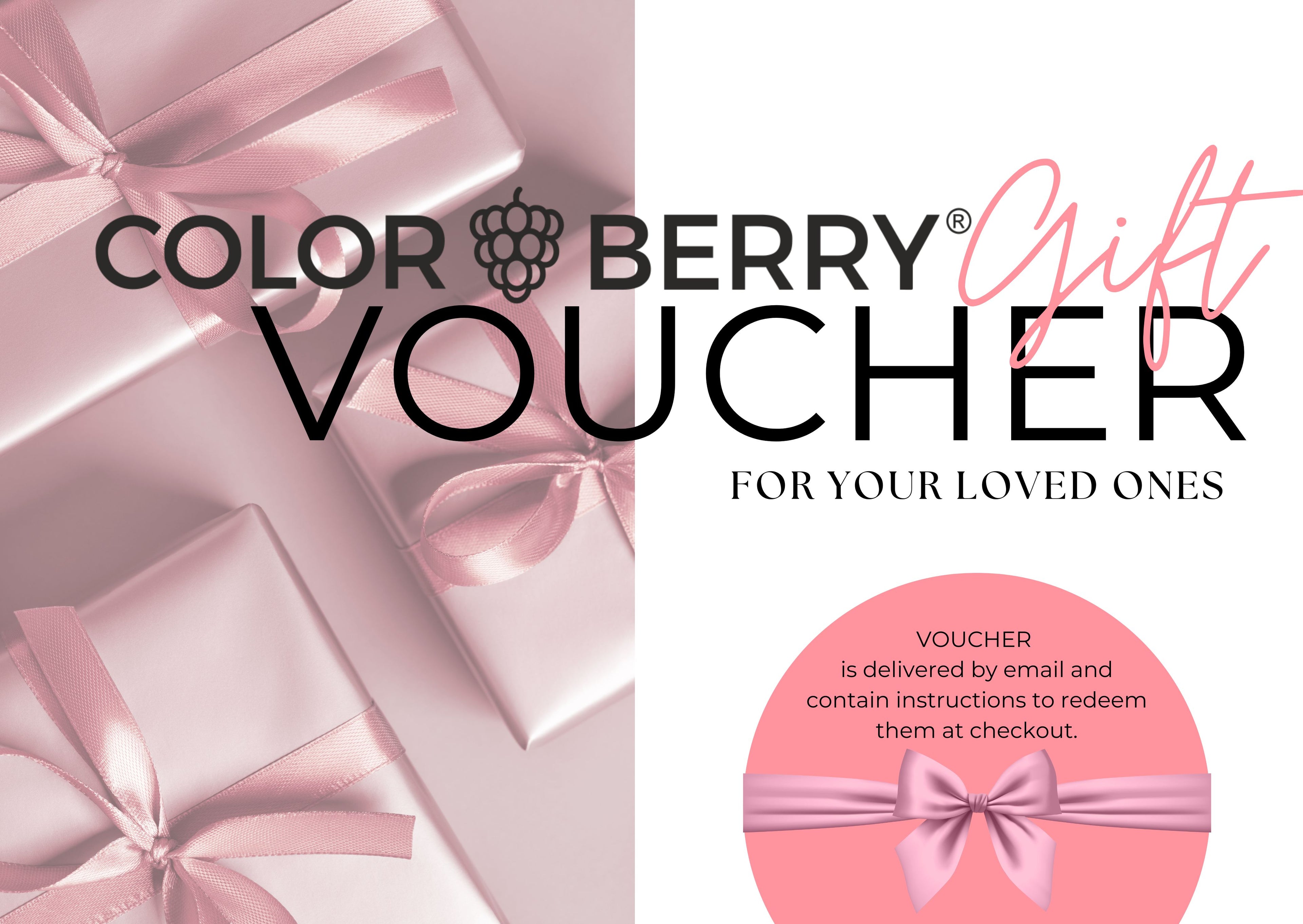 Colorberry -Geschenkkarte