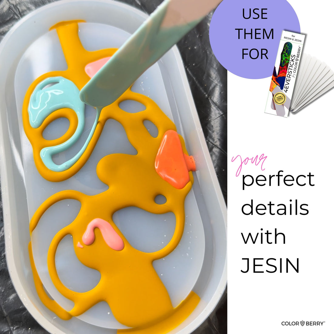 4EVERSTICKS - 25pc - COLORBERRY &amp; JESIN