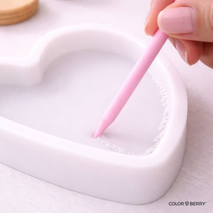 COLORBERRY Tool - Set für JESIN – Silikonbecher 1L &amp; Rührwerkzeuge für Gießmassen - COLORBERRY &amp; JESIN