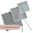 Silikonform 3er Set Etagere mit Stangen - COLORBERRY & JESIN