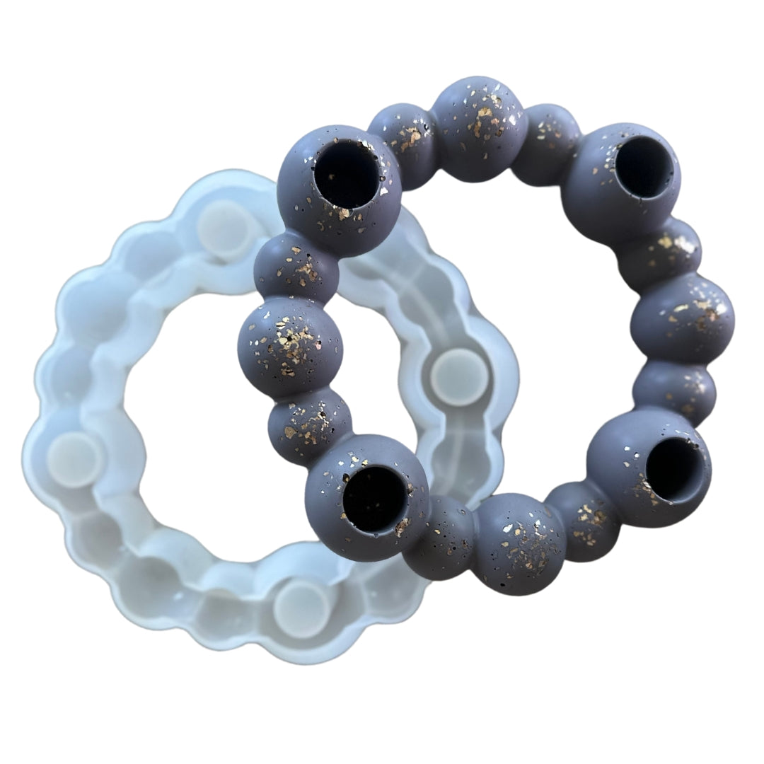 Adventskranz Bubbles Silikonform