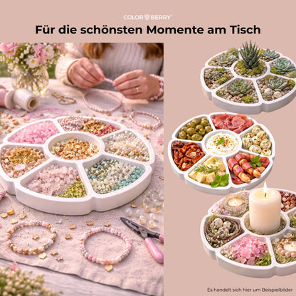 Silikonform-Set "TABLE MOMENTS" – Große Snackschale + 3 Teller-Formen