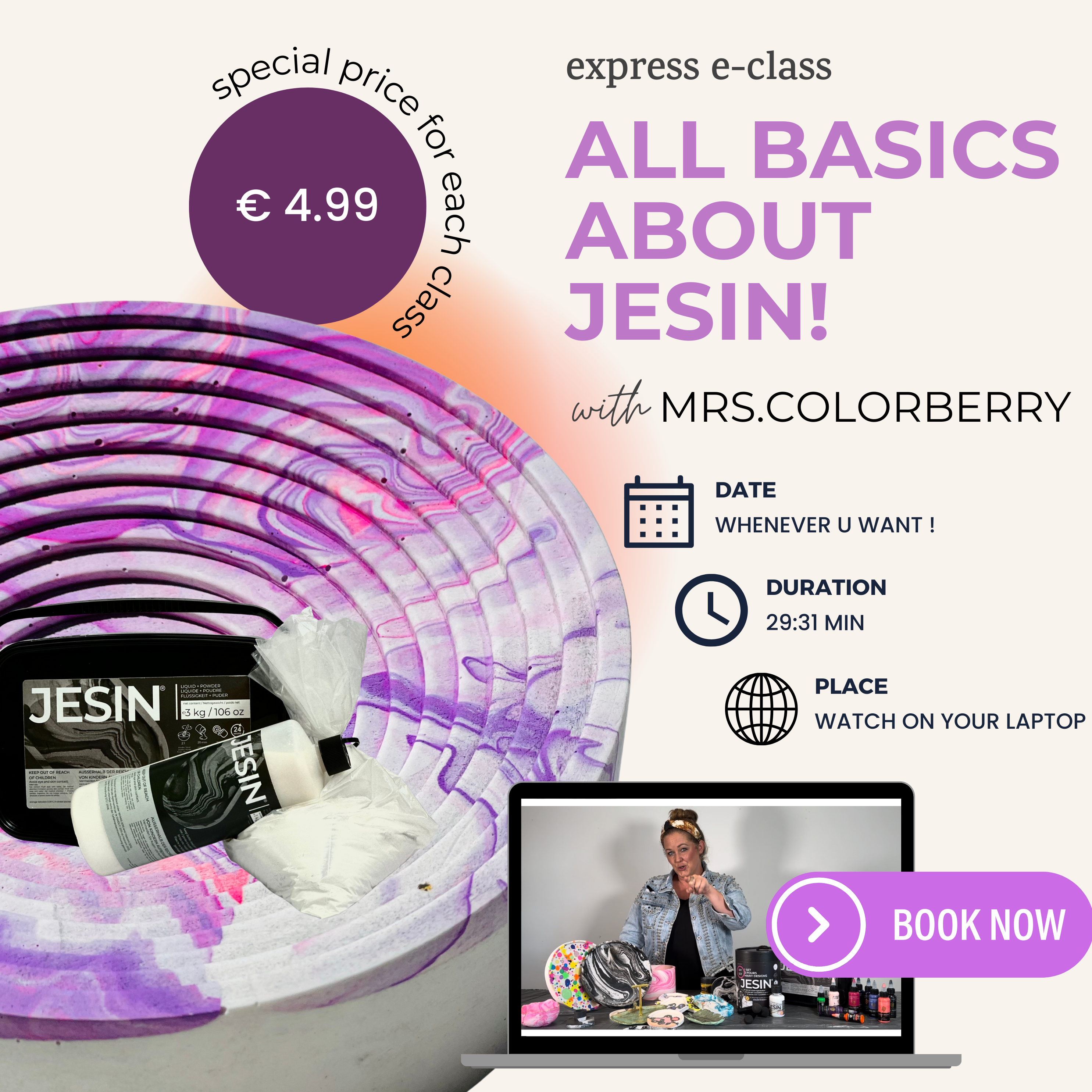 EXPRESS-TICKET für JESIN BASICS