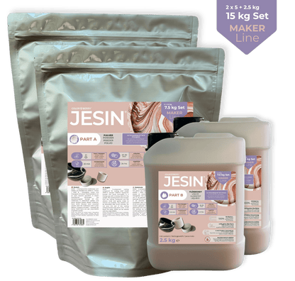 JESIN® Gießpulver – einzigartig, bruchsicher, Made in Germany - COLORBERRY &amp; JESIN