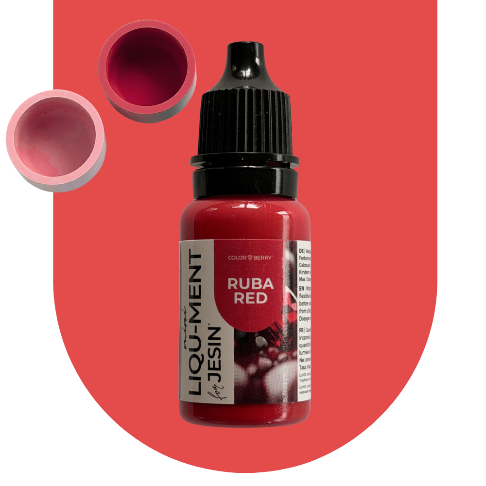 LIQU-MENT für JESIN – Flüssigfarbe 10 ml | COLORBERRY - COLORBERRY &amp; JESIN