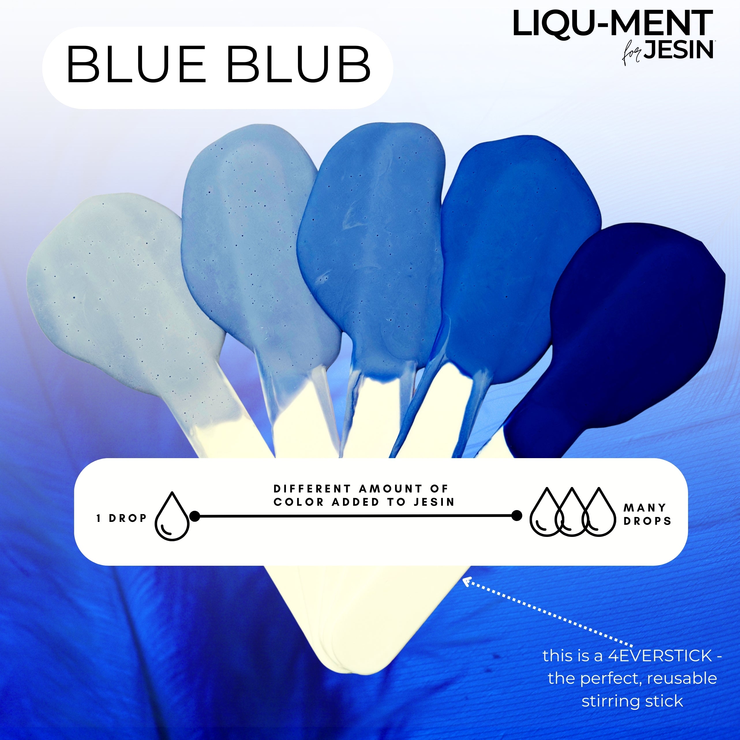 LIQU-MENT for JESIN -  BLUE BLUB - 50 ml