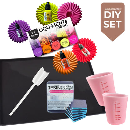 DIY Set JESIN - TERRAZZO Chips ENERGY (15-teilig)