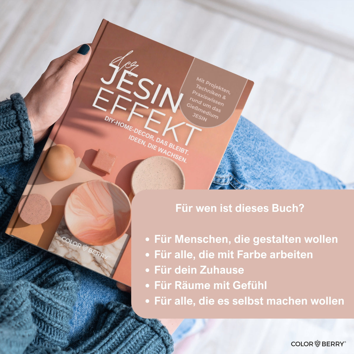JESIN DIY - Buch - Profi - Wissen, Basics und Projekte - COLORBERRY &amp; JESIN