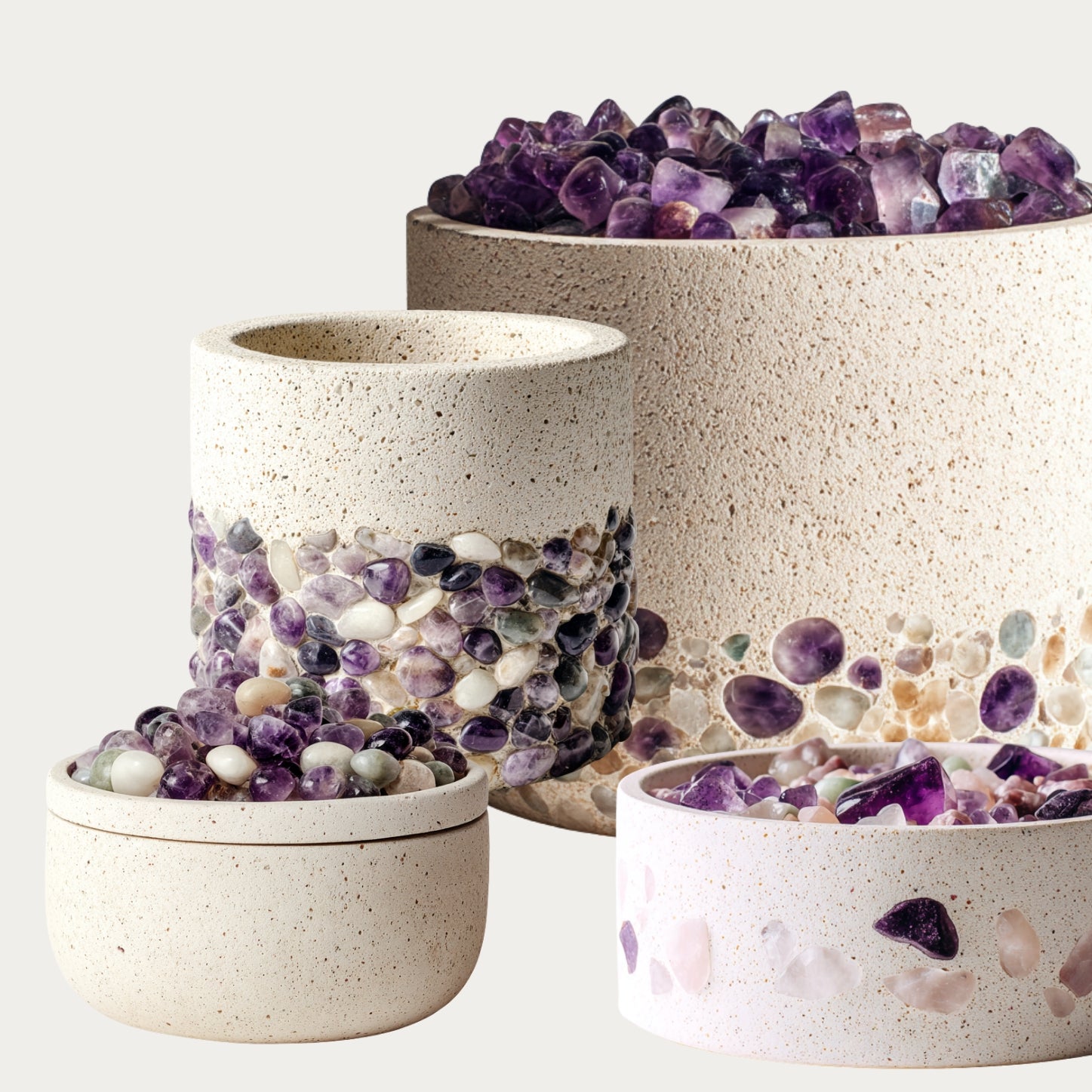 Behälter mit Deckel - 8 Silikonformen - COLORBERRY &amp; JESIN