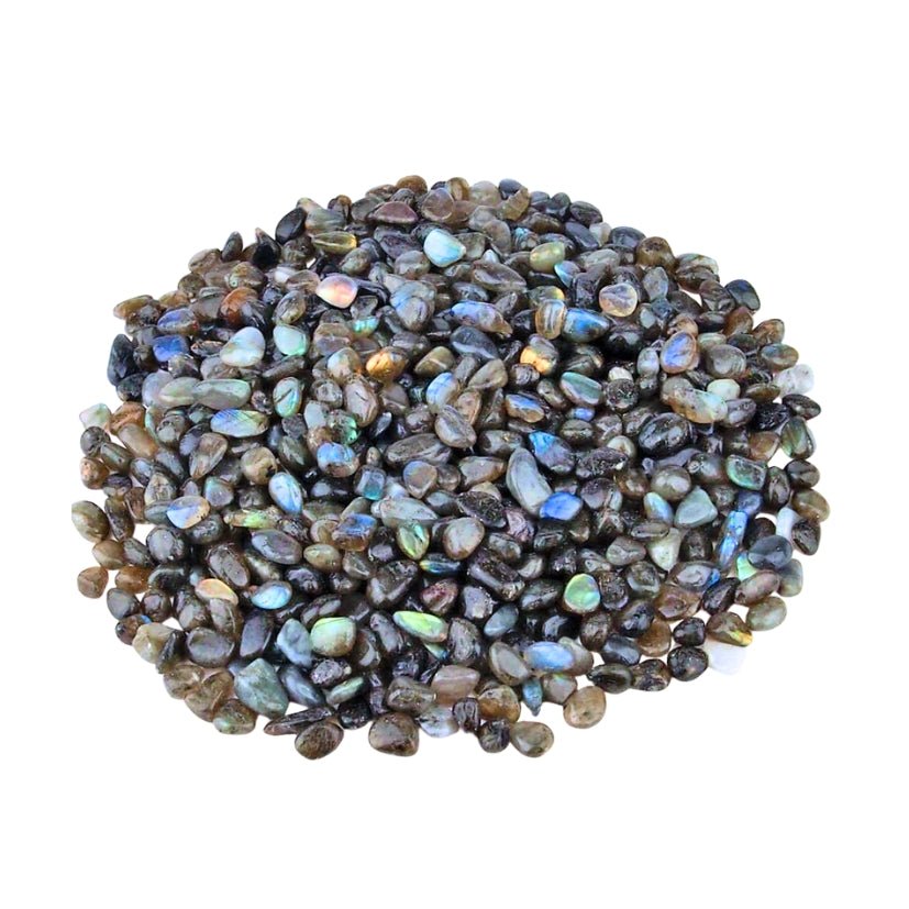GEMAZZO SoulStones – Smokey Moonstone (200 g, 5–7 mm) - COLORBERRY &amp; JESIN