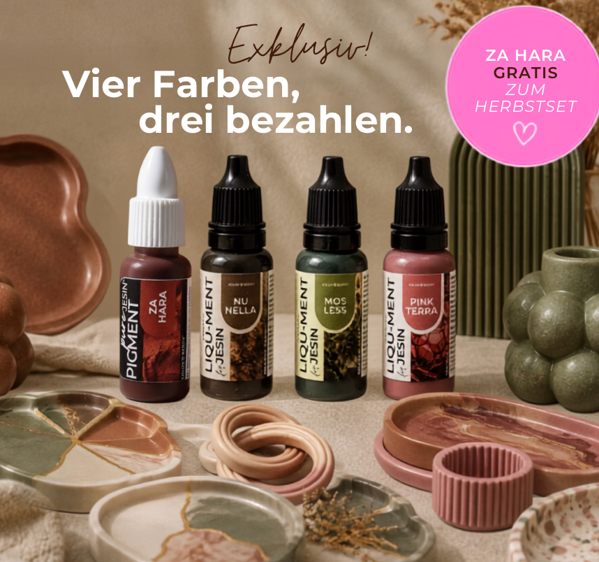Farbset September Aktion -   3 x 10 ml LIQU-MENTs plus 1 x 10 ml ZA HARA