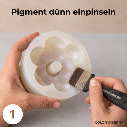 CARAT Trockenpigmente 25 g – Schimmer-Effekt für JESIN &amp; Epoxidharz