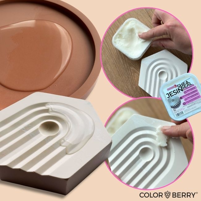 JESIN SHEASEAL - lebensmittelechte Versiegelung für Gießpulver &amp; JESIN (100g) - COLORBERRY &amp; JESIN