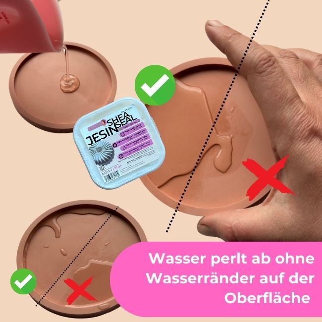 JESIN SHEASEAL - lebensmittelechte Versiegelung für Gießpulver &amp; JESIN (100g) - COLORBERRY &amp; JESIN