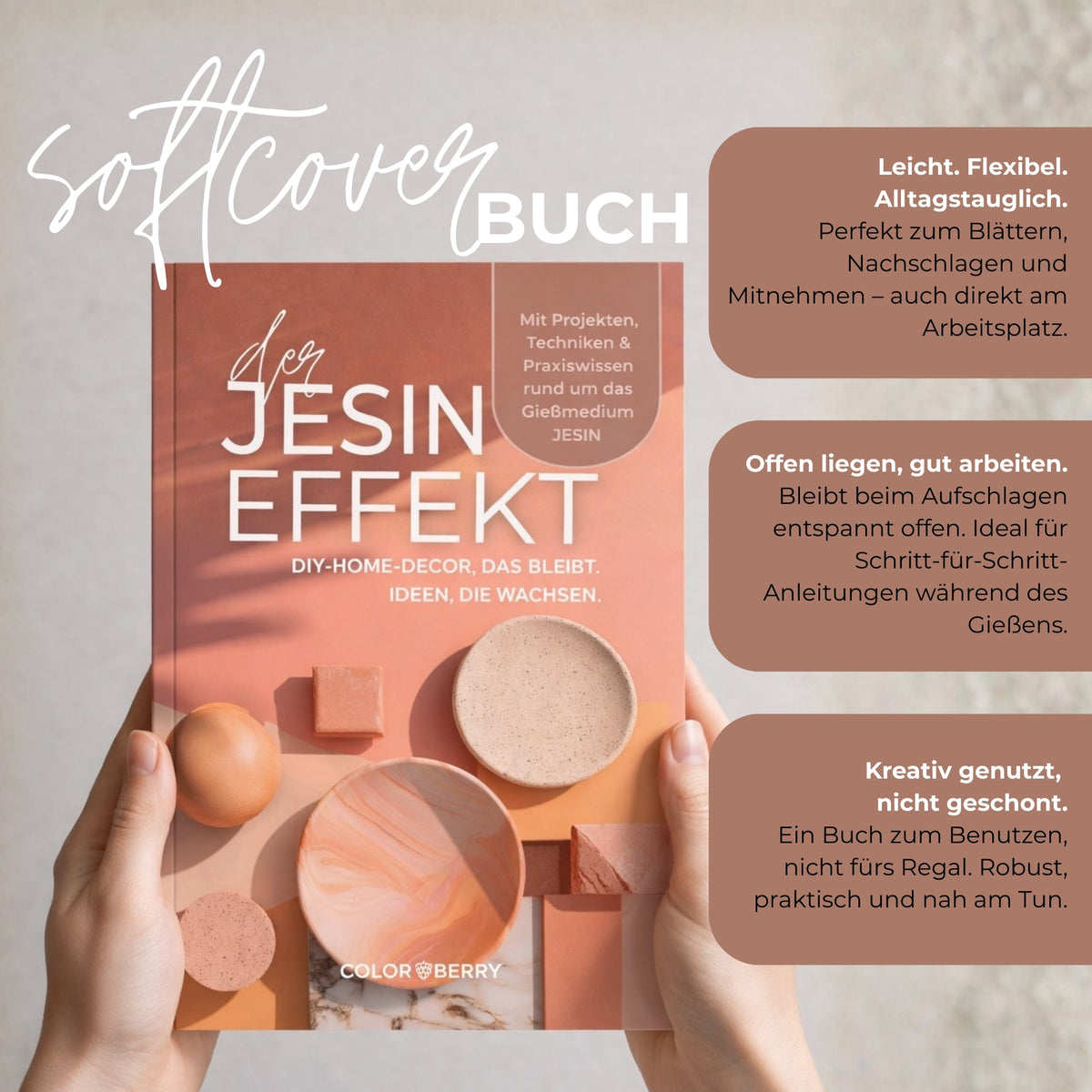JESIN DIY - Buch - Profi - Wissen, Basics und Projekte - COLORBERRY &amp; JESIN